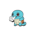 Battling Squirtle Pin