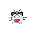 Cursed Meowth Pin
