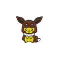 Eevee Pikachu Poncho Pin