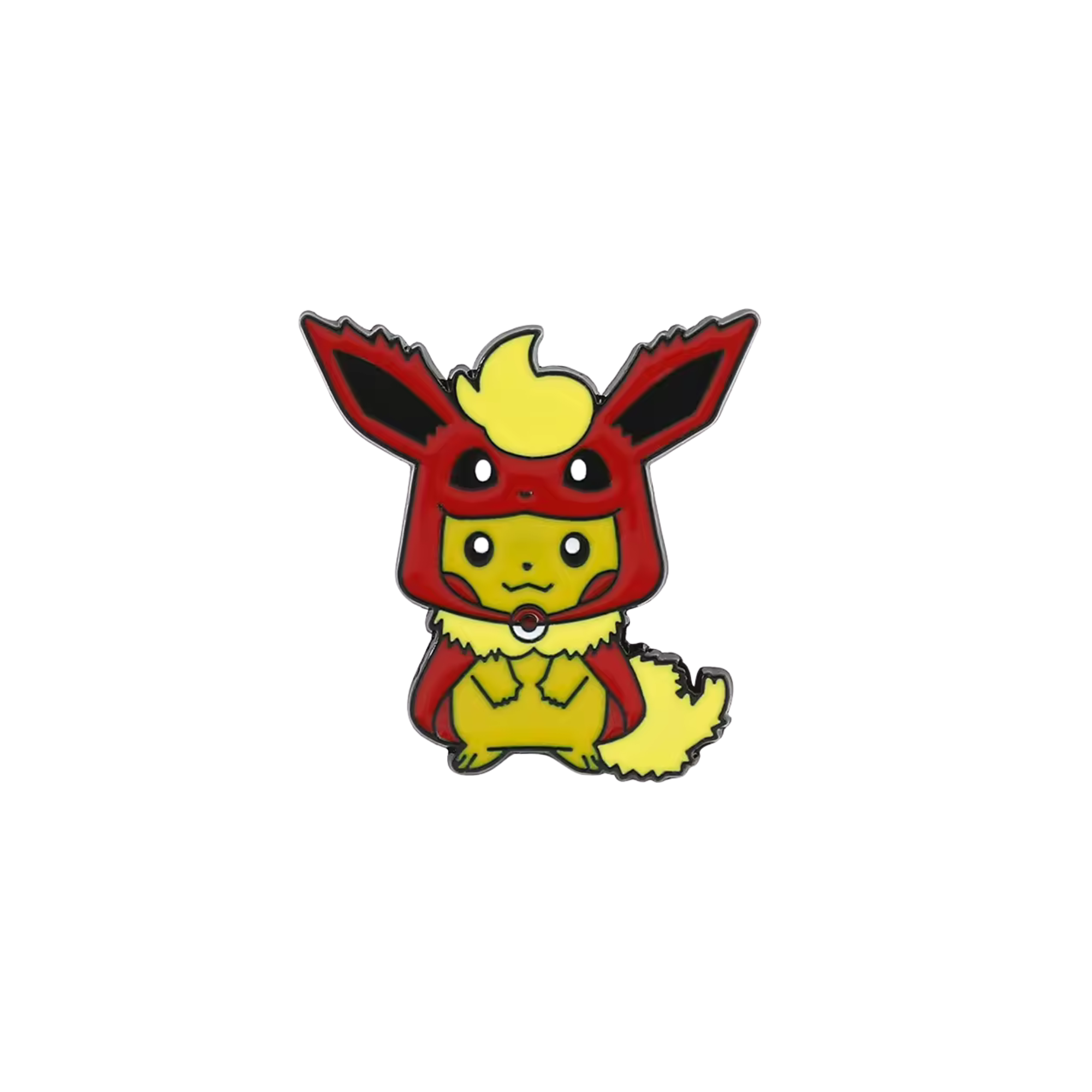 Flareon Pikachu Poncho Pin