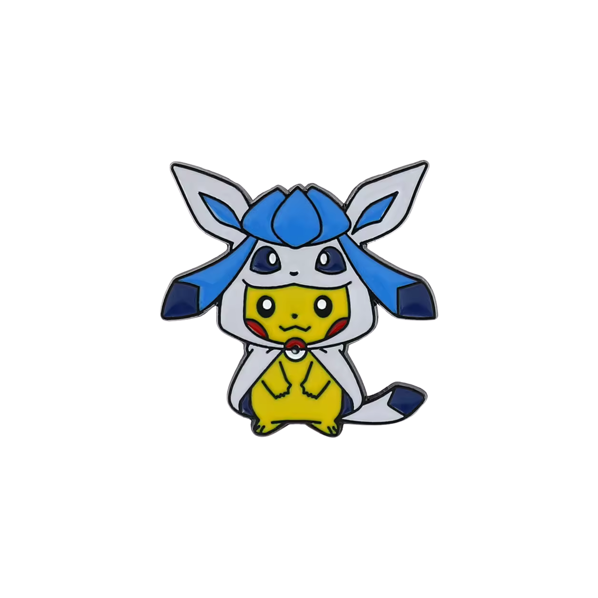 Glaceon Pikachu Poncho Pin