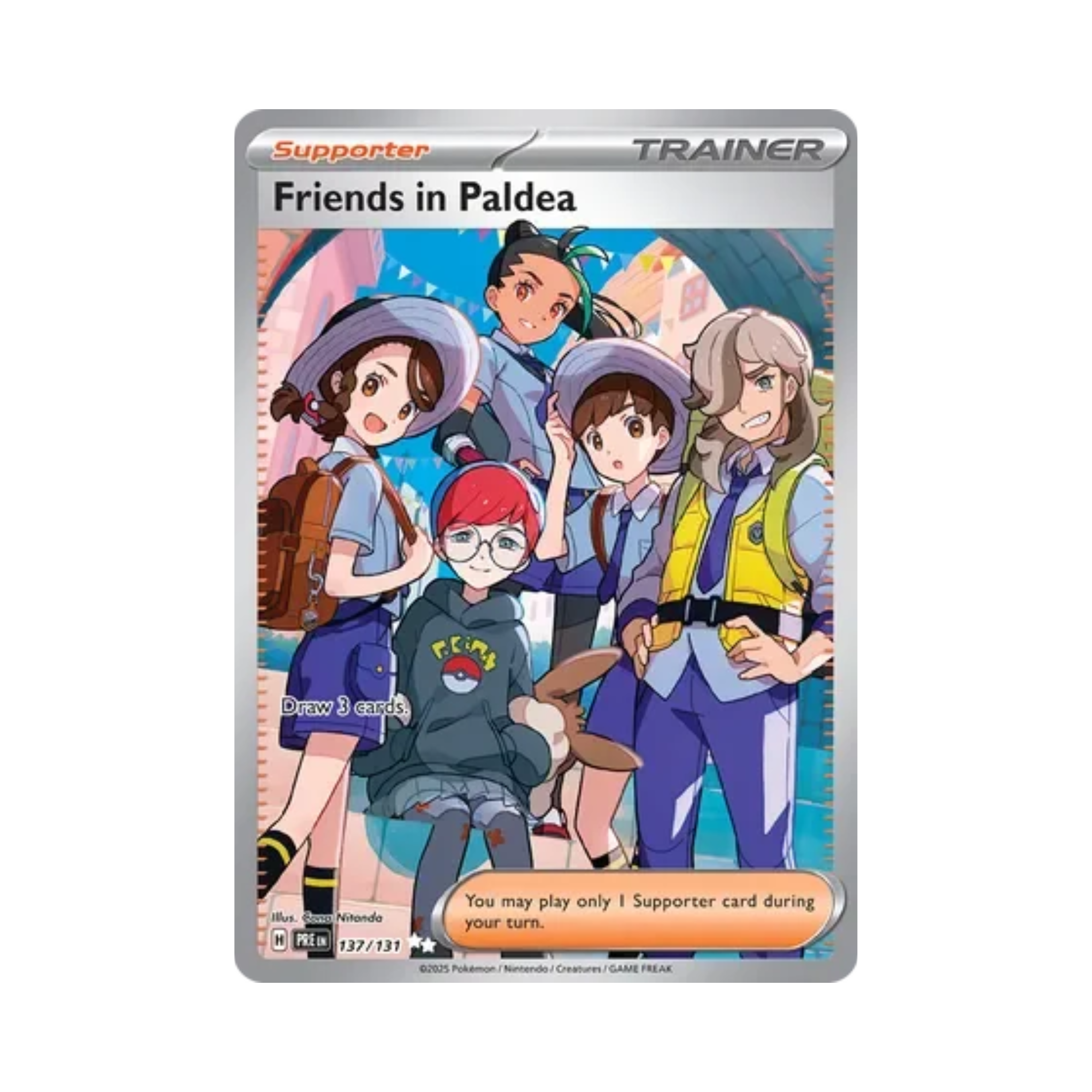 Friends in Paldea 137/131 Prismatic Evolutions Ultra Rare Near Mint