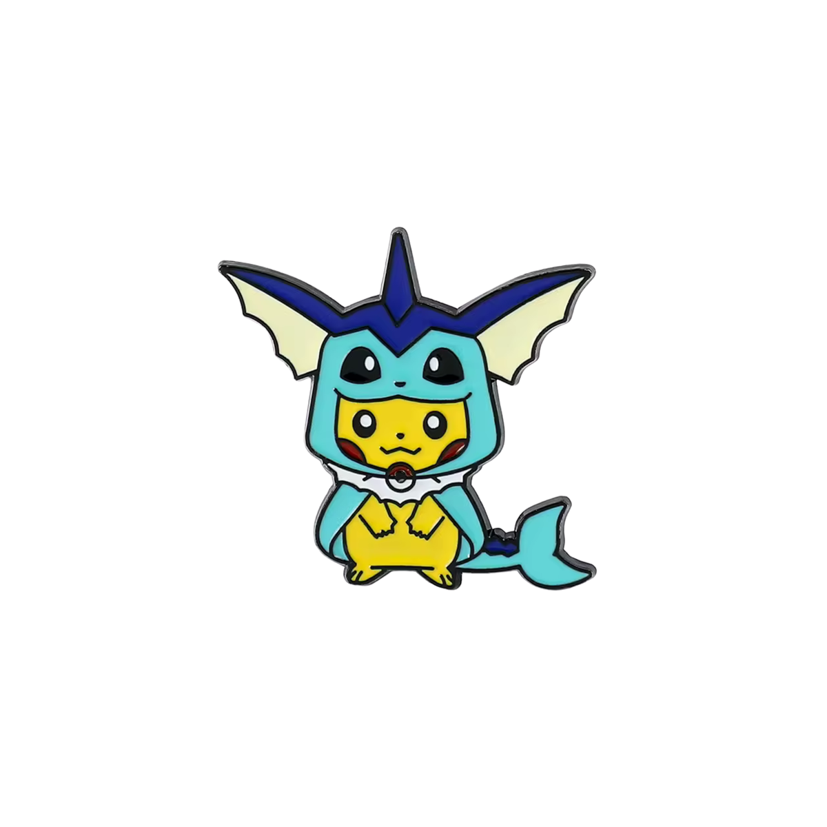 Vaporeon Pikachu Poncho Pin